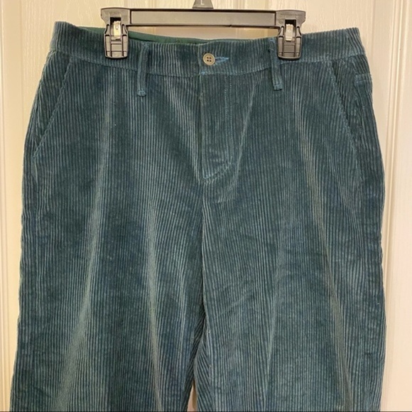 John Elliott SUBA CORDUROY PANTS in Teal Size Medium - Picture 5 of 12